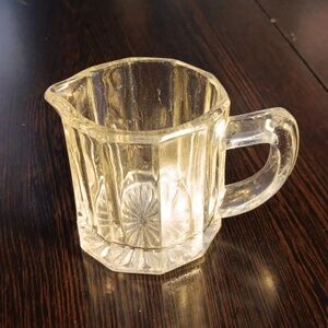 MINIATURE GLASS PITCHER
